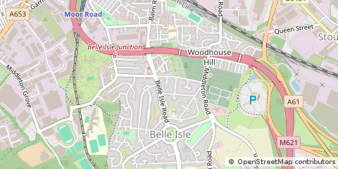 Map of Leeds