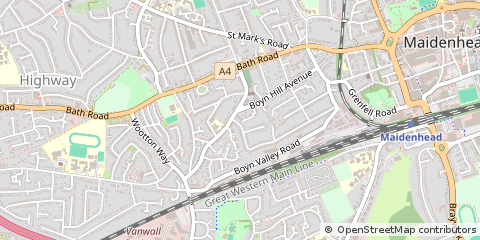 Map of Maidenhead