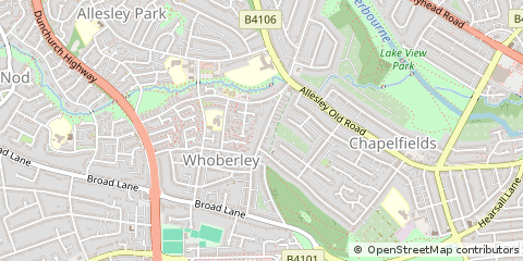 Map of Coventry