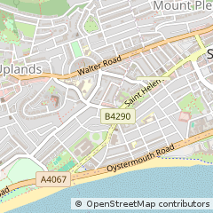 Map of Swansea