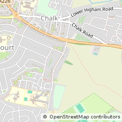 Map of Gravesend