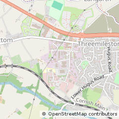 Map of Truro, Cornwall