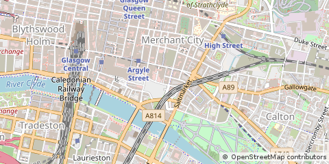 Map of Glasgow