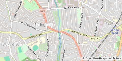 Map of Birmingham