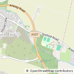 Map of Arlesey