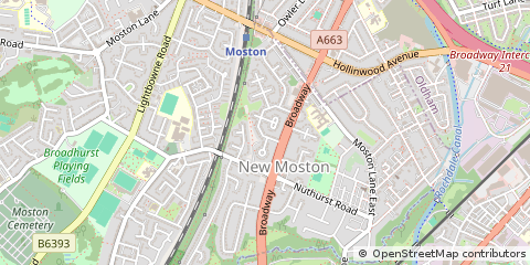 Map of Manchester