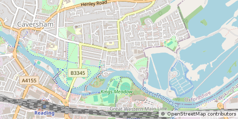 Map of Reading