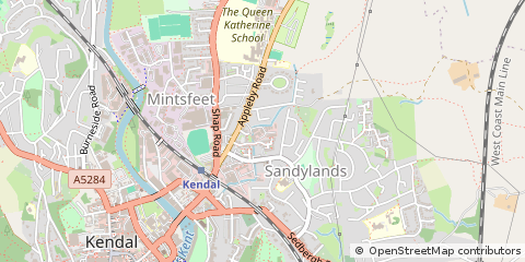 Map of Kendal