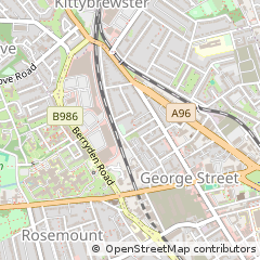 Map of Aberdeen