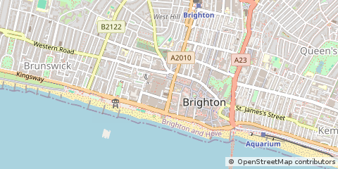 Map of Brighton