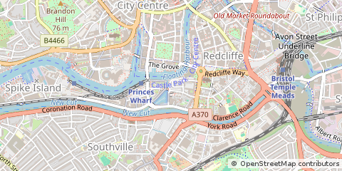 Map of Bristol, Avon