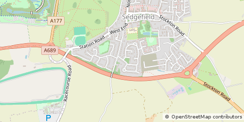 Map of Stockton-on-Tees