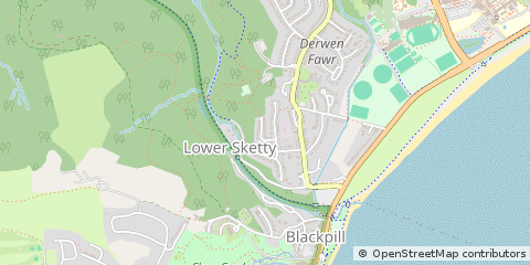 Map of Swansea