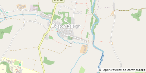 Map of Sidmouth