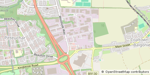 Map of Glenrothes
