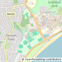 Map of Swansea