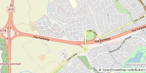 Map of Middlesbrough