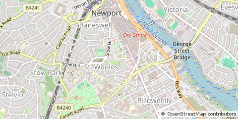 Map of Newport