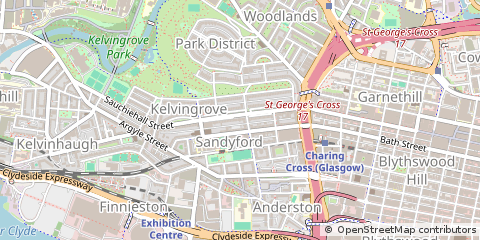 Map of Glasgow