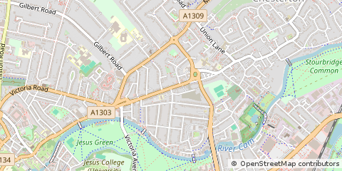 Map of Cambridge