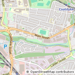 Map of Coatbridge