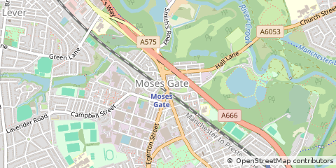 Map of Bolton