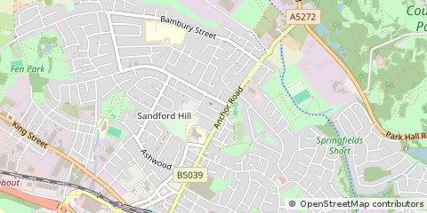 Map of Stoke on Trent