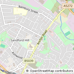 Map of Stoke on Trent
