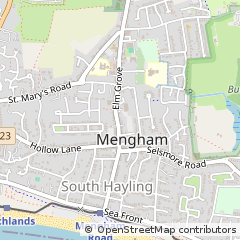Map of Hayling Island