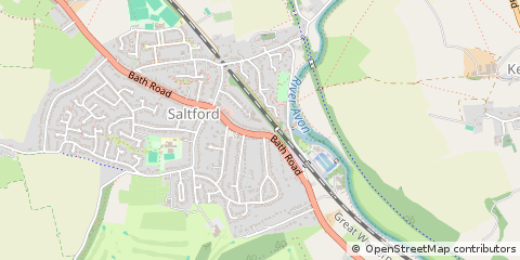 Map of Bristol, Somerset