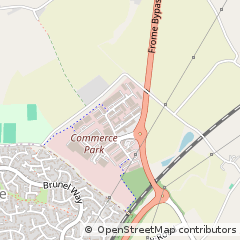 Map of Frome, Somerset
