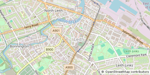 Map of Edinburgh