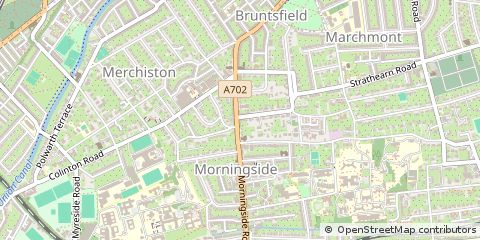 Map of Edinburgh, Lothian