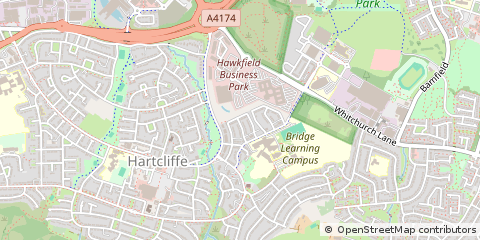 Map of Bristol