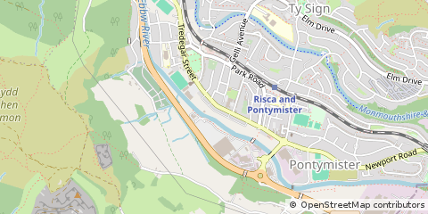 Map of Newport