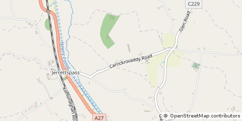 Map of Newry, Down