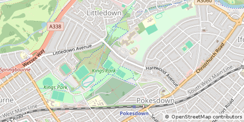 Map of Bournemouth