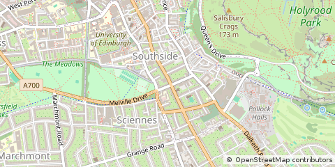 Map of Edinburgh