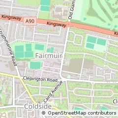 Map of Dundee