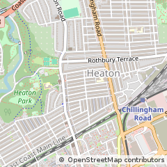 Map of Newcastle Upon Tyne