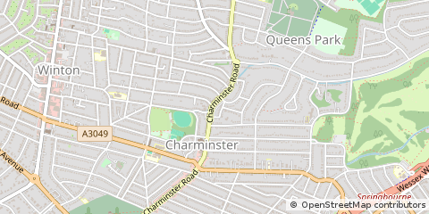 Map of Bournemouth