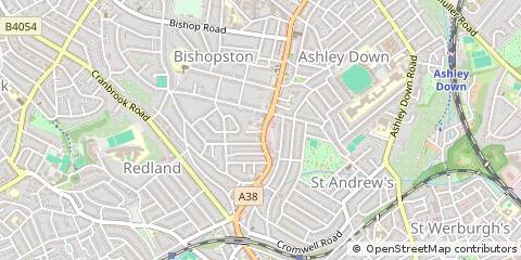 Map of Bristol