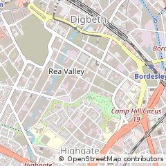 Map of Birmingham