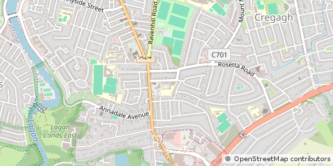 Map of Belfast