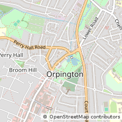 Map of Orpington