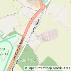 Map of Braintree, Essex