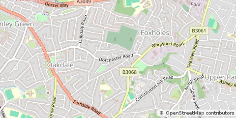 Map of Poole