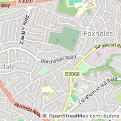 Map of Poole