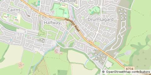 Map of Glasgow