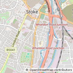 Map of Stoke-on-Trent